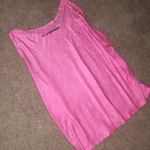 Pink Mesh tank